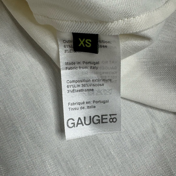 GAUGE 81 Sabinas Linen Wrap Shirt in white - Picture 4 of 11